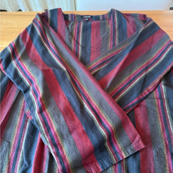 J. Peterman Multicolor Striped Dress - Picture 2 of 3